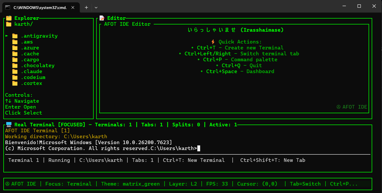 Terminal Integration